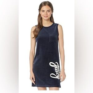 Juicy Couture’s velour track Sleeveless Dress